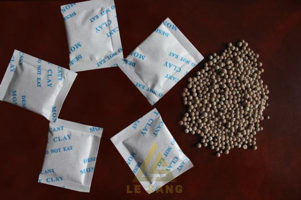 Túi hạt chống ẩm đất sét