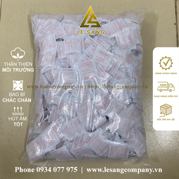 Gói hút ẩm túi chống ẩm silicagel 1 Gram 2